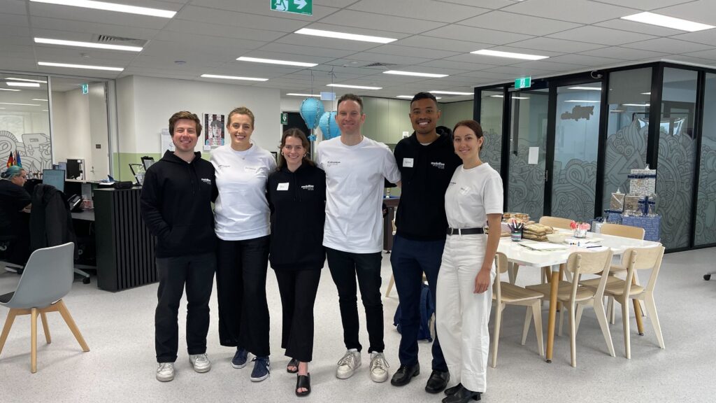 We Are Mobilise team at Youth Projects launching Mobilise Matched — Australia's first direct cash transfer program for homelessness with Paul Ramsay Foundation 2023